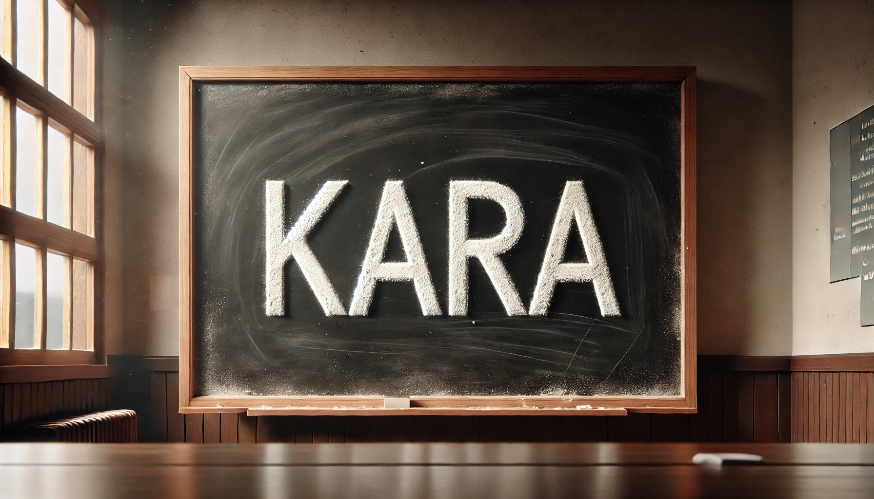 Pourquoi « KARA » ?